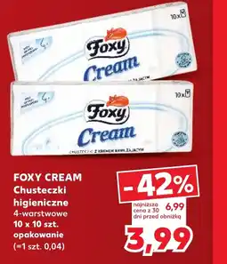 Kaufland Chusteczki higieniczne Foxy oferta