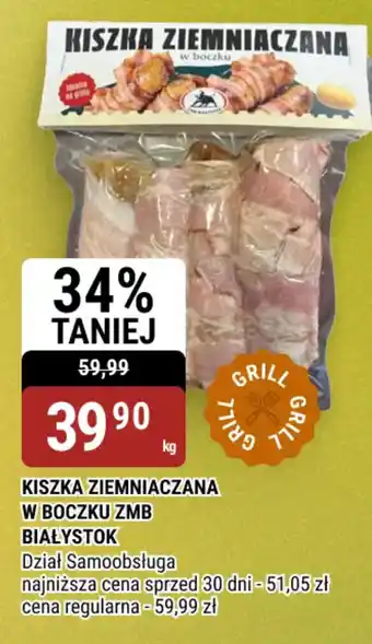 Kiszka Ziemniaczana w boczku ZMB