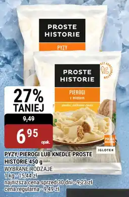 bi1 Pyzy, Pierogi lub Knedle Proste Historie oferta