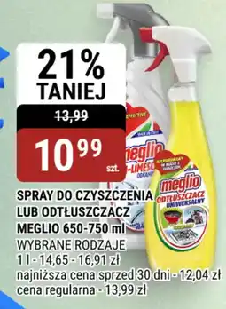 bi1 Spray do czyszczenia lub odtłuszczacz Meglio oferta