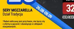 bi1 Sery Mozzarella Dział Tradycja oferta