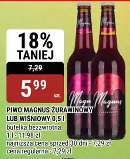 bi1 Piwo Magnus Żurawinowy oferta