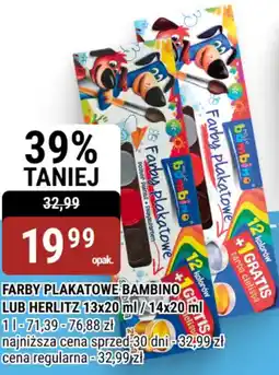 bi1 Farby Plakatowe Bambino oferta