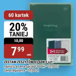 bi1 Zestaw zeszytów A5 60K oferta