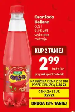 Delikatesy Centrum Oranżada Hellena oferta