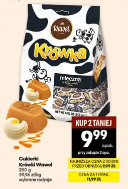 Delikatesy Centrum Cukierki Krówki Wawel oferta