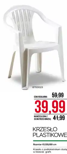 Abra Krzesło plastikowe oferta