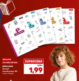 Kaufland Zeszyt Beniamin oferta