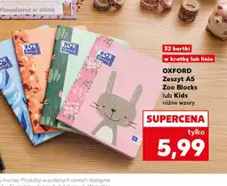 Kaufland Zeszyt Oxford oferta