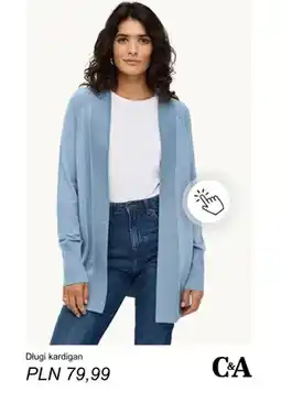 C&A Długi kardigan C & A oferta
