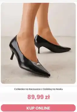 Renee Czółenka na kaczuszce z ozdobą na nosku Reneé oferta