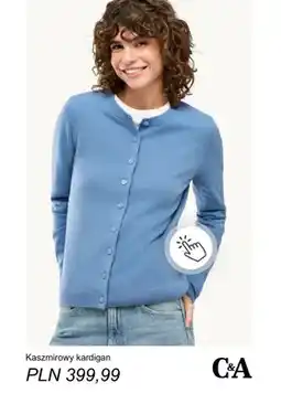 C&A Kaszmirowy kardigan C & A oferta