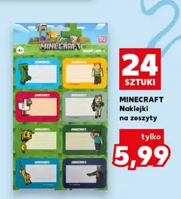 Kaufland Naklejki Minecraft oferta