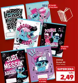 Kaufland Zeszyt Stitch oferta