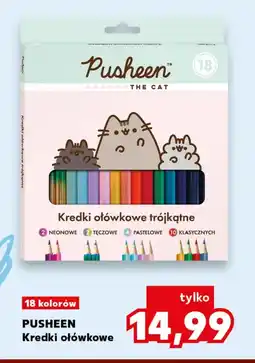 Kaufland Kredki ołówkowe Pusheen oferta