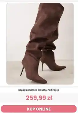 Renee Kozaki za kolano slouchy na szpilce Reneé oferta