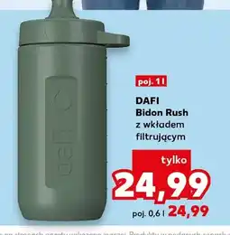 Kaufland Bidon Dafi Rush z wkładem filtrującym oferta