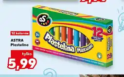 Kaufland Plastelina Astra 12 kolorów oferta