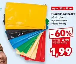 Kaufland Piórnik-saszetka płaska bez wyposażenia 22x11 cm oferta