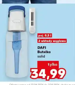 Kaufland Butelka Dafi Solid 0,5 l z 2 wkładami węglowymi oferta
