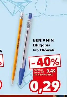 Kaufland Długopis Beniamin oferta
