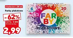 Kaufland Farby plakatowe 6 kolorów oferta