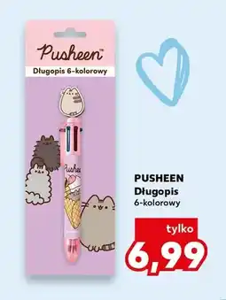 Kaufland Długopis 6-kolorowy Pusheen oferta