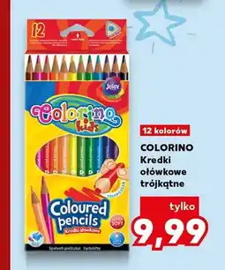 Kaufland Kredki ołówkowe trójkątne Colorino oferta