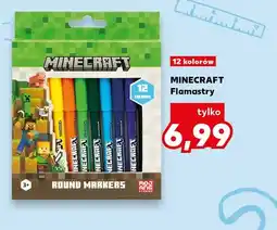 Kaufland Flamastry Minecraft 12 kolorów oferta