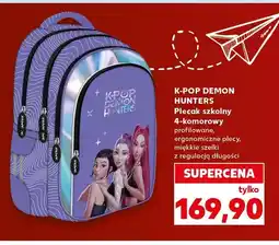 Kaufland Plecak szkolny 4-komorowy K-Pop Demon Hunters oferta