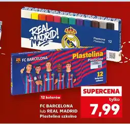 Kaufland Plastelina szkolna FC Barcelona 12 kolorów oferta