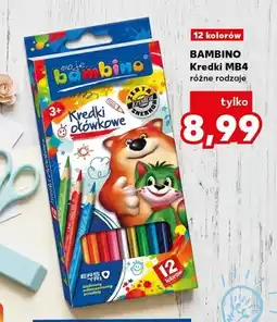 Kaufland Kredki MB4 Bambino oferta