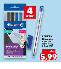 Kaufland Długopisy super soft Hang Stick 4-pak Pelikan oferta