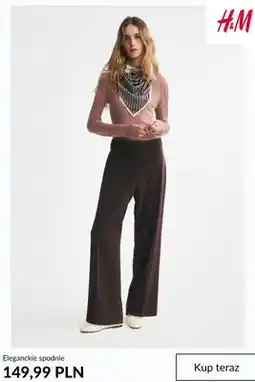 H&M Eleganckie spodnie H & M oferta