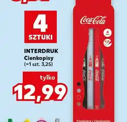 Kaufland Cienkopisy Interdruk 4-pak oferta