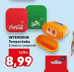 Kaufland Temperówka Interdruk 2 otwory i pojemnik oferta