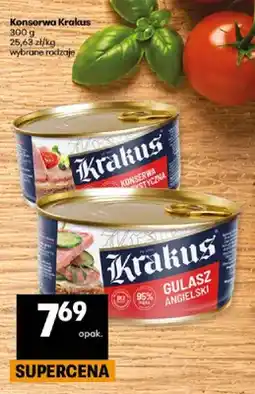 Delikatesy Centrum Konserwa turystyczna Krakus oferta