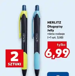 Kaufland Długopisy Jelly 2-pak Herlitz oferta