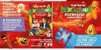 Kaufland Książeczka Rozrabiaki Freszaki Łamigłówki, zadania i audioprzygody oferta
