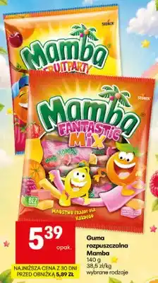 Delikatesy Centrum Guma rozpuszczalna Mamba Fantastic Mix oferta