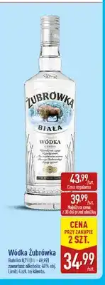 ALDI Wódka Żubrówka oferta