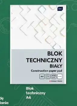 Delikatesy Centrum Blok techniczny biały A4 Inter Druk oferta
