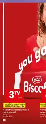 Delikatesy Centrum Herbatniki karmelizowane Lotus Biscoff oferta