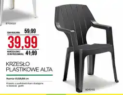 Abra Krzesło plastikowe Alta oferta