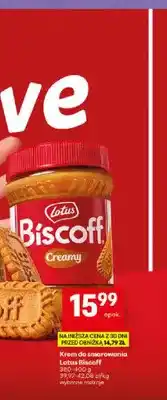 Delikatesy Centrum Krem do smarowania Lotus Biscoff oferta