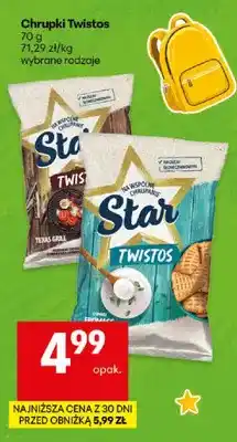 Delikatesy Centrum Chrupki Star Twistos Texas Grill oferta