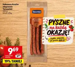 Delikatesy Centrum Kabanosy kruche wieprzowe Tarczyński oferta