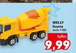 Kaufland Model samochodu ciężarowego Scania 1:102 Welly oferta