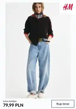 H&M Luźny kardigan H & M oferta