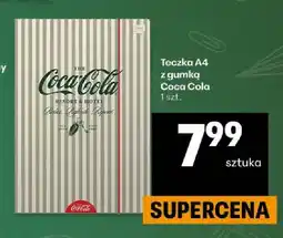Delikatesy Centrum Teczka A4 z gumką Coca-Cola oferta